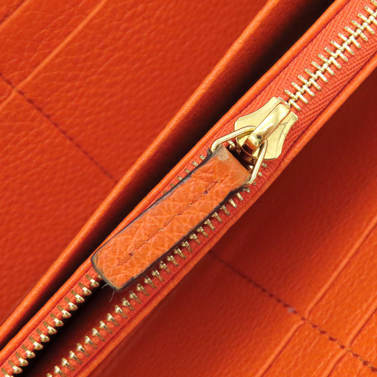 グッチ GUCCI ロゴ ジップアラウンド ウォレット 658691 オレンジ