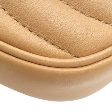 ルイヴィトン LOUIS VUITTON ニューウェーブ ミュルティ ポシェット M58941 アリゾナベージュ カーフスキン ショルダーバッグ ゴールド金具 LVロゴ