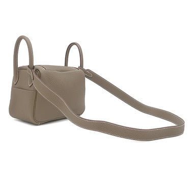 エルメス HERMES リンディ ミニ 20 エトゥープ トリヨンクレマンス ショルダーバッグ ゴールド金具 新品 未使用 グレージュ