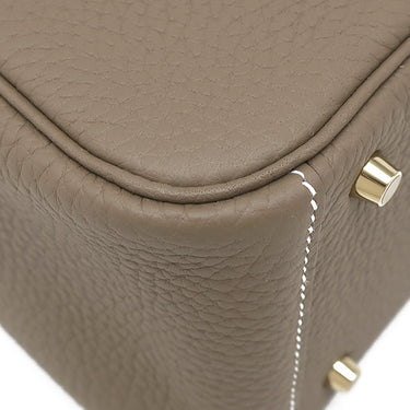 エルメス HERMES リンディ ミニ 20 エトゥープ トリヨンクレマンス ショルダーバッグ ゴールド金具 新品 未使用 グレージュ