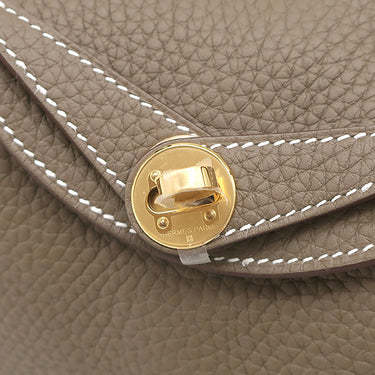 エルメス HERMES リンディ ミニ 20 エトゥープ トリヨンクレマンス ショルダーバッグ ゴールド金具 新品 未使用 グレージュ