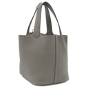 エルメス HERMES ピコタンロックMM グリメイヤー トリヨンクレマンス ハンドバッグ シルバー金具