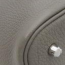 エルメス HERMES ピコタンロックMM グリメイヤー トリヨンクレマンス ハンドバッグ シルバー金具