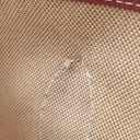 エルメス HERMES ガーデンパーティーPM ルージュデュセス×エクリュ トワルアッシュ ネゴンダ トートバッグ シルバー金具 赤 トワルH