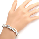 エルメス HERMES シェーヌダンクル MM シルバー シルバー925 ブレスレット 16コマ スターリングシルバー SV925 Ag925