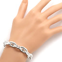 エルメス HERMES シェーヌダンクル MM シルバー シルバー925 ブレスレット 15コマ スターリングシルバー SV925 Ag925