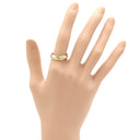 カルティエ Cartier トリニティSM ホワイトゴールドXイエローゴールドXピンクゴールド K18WG K18YG K18PG #54(JP14) リング 指輪 3連 3カラー 日付・イニシャルの刻印あり 14号