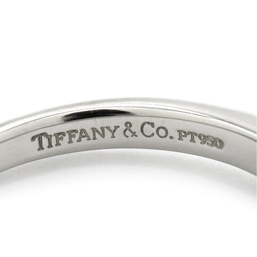 ティファニー Tiffany & Co ソリティア ダイヤリング プラチナシルバー Pt950 ダイヤモンド リング 指輪 Tiffany&Co. 一粒 1P 10.5号