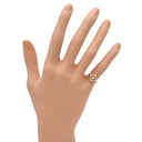 ティファニー Tiffany & Co ジャン シュランバージェ イエローゴールドXプラチナシルバー K18YG Pt950 ダイヤモンド リング 指輪 4Pダイヤ 750 5号