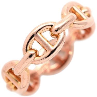 エルメス HERMES シェーヌダンクル アンシェネ PM ピンクゴールド K18PG #51(JP11) リング 指輪 750 PG 11号