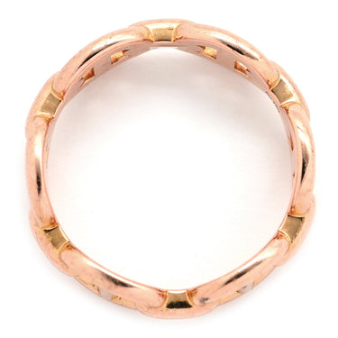 エルメス HERMES シェーヌダンクル アンシェネ PM ピンクゴールド K18PG #51(JP11) リング 指輪 750 PG 11号