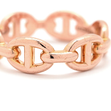 エルメス HERMES シェーヌダンクル アンシェネ PM ピンクゴールド K18PG #51(JP11) リング 指輪 750 PG 11号