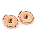 エルメス HERMES エルメス クルー ドゥ H ダイヤ ピンクゴールド K18PG ダイヤモンド ピアス 750AU 18K