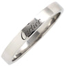 カルティエ Cartier C ドゥ カルティエ B4054060 プラチナシルバー Pt950 #60(JP20) リング 指輪 ウェディングリング プラチナ 20号