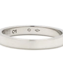 カルティエ Cartier C ドゥ カルティエ B4054060 プラチナシルバー Pt950 #60(JP20) リング 指輪 ウェディングリング プラチナ 20号