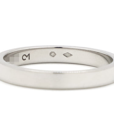 カルティエ Cartier C ドゥ カルティエ B4054060 プラチナシルバー Pt950 #60(JP20) リング 指輪 ウェディングリング プラチナ 20号