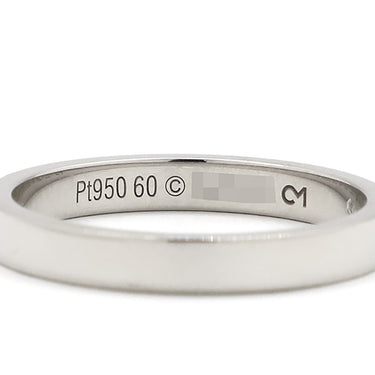 カルティエ Cartier C ドゥ カルティエ B4054060 プラチナシルバー Pt950 #60(JP20) リング 指輪 ウェディングリング プラチナ 20号