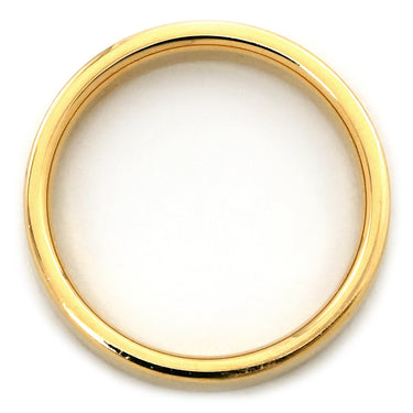 ティファニー Tiffany & Co フラットバンド イエローゴールド K18YG リング 指輪 T＆Co. AU750 18金 YG 7.5号