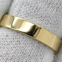 ティファニー Tiffany & Co フラットバンド イエローゴールド K18YG リング 指輪 T＆Co. AU750 18金 YG 7.5号