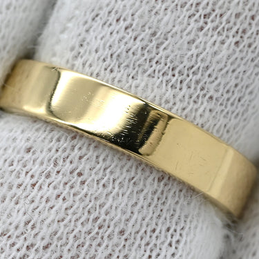 ティファニー Tiffany & Co フラットバンド イエローゴールド K18YG リング 指輪 T＆Co. AU750 18金 YG 7.5号