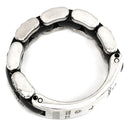 シャネル CHANEL ウルトラ コレクション MM ダイヤリング J2637 ブラックXホワイトゴールド K18WG セラミック ダイヤモンド T51(JP11) リング 指輪 黒 18K AU750 11.5号