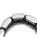 シャネル CHANEL ウルトラ コレクション MM ダイヤリング J2637 ブラックXホワイトゴールド K18WG セラミック ダイヤモンド T51(JP11) リング 指輪 黒 18K AU750 11.5号