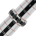 シャネル CHANEL ウルトラ コレクション MM ダイヤリング J2637 ブラックXホワイトゴールド K18WG セラミック ダイヤモンド T51(JP11) リング 指輪 黒 18K AU750 11.5号