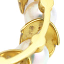 ミキモト MIKIMOTO パールブローチ PB-24BK イエローゴールド K18YG あこやパール ブローチ サークル ラウンド