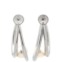 ミキモト MIKIMOTO パール シルバー シルバー パール イヤリング MIKIMOTO ホワイト