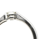 ノンブランド NON BRAND ダイヤリング プラチナシルバー Pt950 ダイヤモンド リング 指輪 1石 1粒 12号