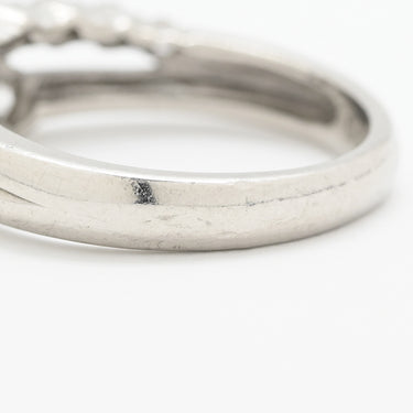 ノンブランド NON BRAND ダイヤリング プラチナシルバー Pt900 ダイヤモンド リング 指輪 8石 8粒 9号