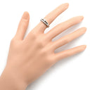 ノンブランド NON BRAND ダイヤリング プラチナシルバー Pt900 ダイヤモンド リング 指輪 8石 8粒 9号