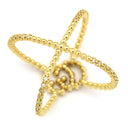 グッチ GUCCI GGランニング イエローゴールド K18YG ダイヤモンド #11 リング 指輪 750YG AU750 10号