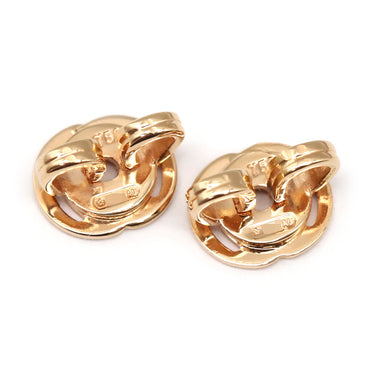 グッチ GUCCI GG フローラ ドロップ ピンクゴールド K18PG ダイヤモンド ピアス Au750 GG 花モチーフ ダイヤモンド