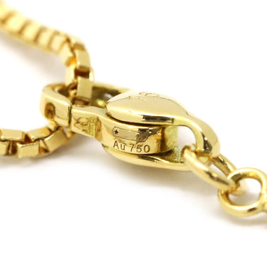 グッチ GUCCI リンクトゥラブ イエローゴールド K18YG グリーントルマリン ブレスレット Au750 18K バゲット トルマリン