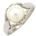 TASAKI TASAKI パールリング プラチナシルバー Pt900 パール リング 指輪 真珠 13号