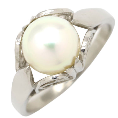 TASAKI TASAKI パールリング プラチナシルバー Pt900 パール リング 指輪 真珠 13号