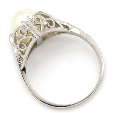 TASAKI TASAKI パールリング プラチナシルバー Pt900 パール リング 指輪 真珠 13号