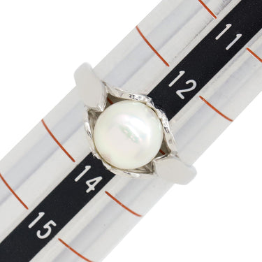TASAKI TASAKI パールリング プラチナシルバー Pt900 パール リング 指輪 真珠 13号