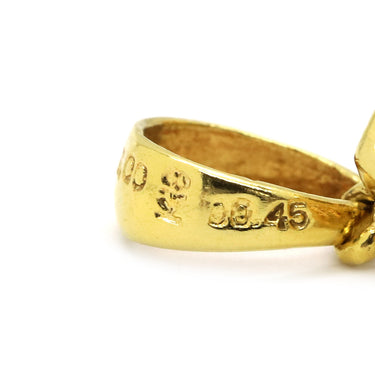 ノンブランド NON BRAND ルビー ダイヤ イエローゴールド K18YG ルビー ダイヤモンド ペンダントトップ 赤 レッド 750 18K YG