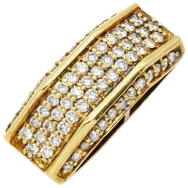 ノンブランド NON BRAND ダイヤ イエローゴールド K18YG ダイヤモンド ペンダントトップ ネックレストップ