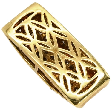 ノンブランド NON BRAND ダイヤ イエローゴールド K18YG ダイヤモンド ペンダントトップ ネックレストップ