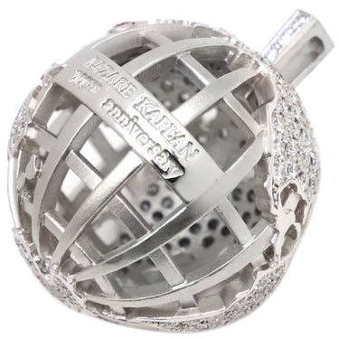 ラザール ダイヤモンド LAZARE DIAMOND ラザール キャプラン 100周年 アース ペンダントトップ プラチナシルバー Pt950 ダイヤモンド ペンダントトップ 地球儀