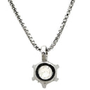 ノンブランド NON BRAND ダイヤペンダント プラチナシルバー Pt900 ダイヤモンド Pt850(チェーン) ネックレス 1P 1粒