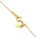 ノンブランド NON BRAND ダイヤペンダント イエローゴールド K18YG ダイヤモンド ネックレス 750 18K 1P 1粒