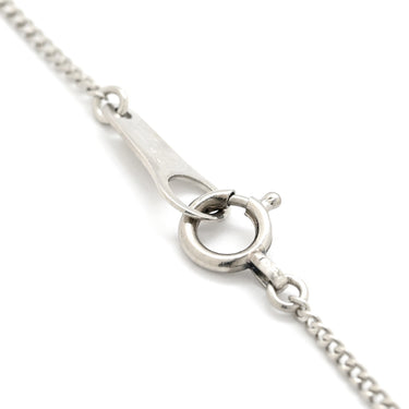 ノンブランド NON BRAND ダイヤ ペンダント プラチナシルバー Pt850 ダイヤモンド ネックレス 8P 8粒 ドロップ