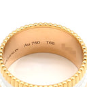 ブシュロン BOUCHERON キャトル クラシック ホワイト ラージ 4カラー K18YG K18WG K18PG ホワイトセラミック ＃68 リング 指輪 K18 Au750 27.5号