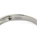 ノンブランド NON BRAND ダイヤリング プラチナシルバー Pt900 ダイヤモンド リング 指輪 フラワーモチーフ 11号