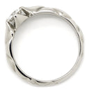 シャネル CHANEL マトラッセ J2038 プラチナシルバー Pt950 ダイヤモンド #46(JP6) リング 指輪 Pt プラチナ ダイヤモンド 1P 6号