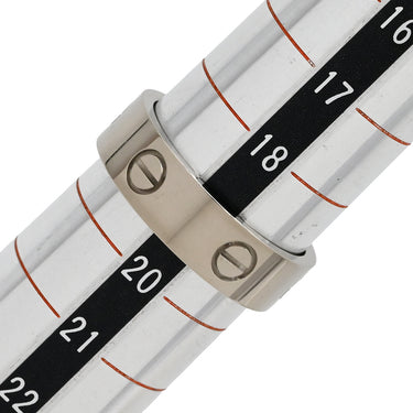 カルティエ Cartier ラブリング B4084700 ホワイトゴールド K18WG #60(JP20) リング 指輪 LOVE Ring 750 18K WG 18金 19.5号